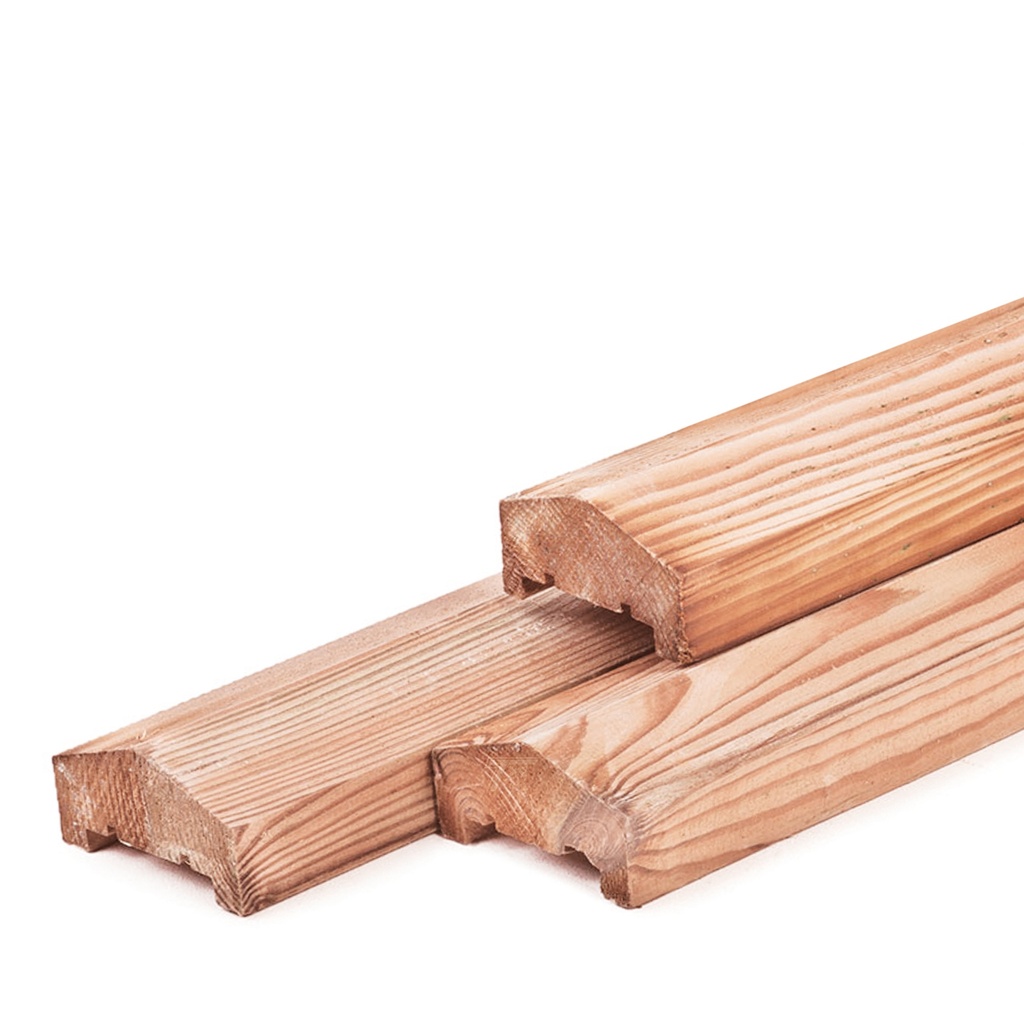 Lariks/Douglas Afdeklatten Piramide 180 cm geschaafd, gedroogd (3-planks)    