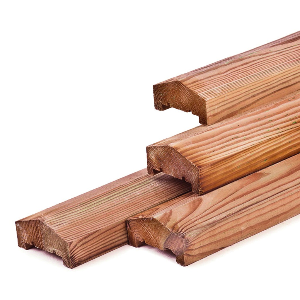 Lariks/Douglas Afdeklatten Piramide 180 cm geschaafd, gedroogd (3-planks)    