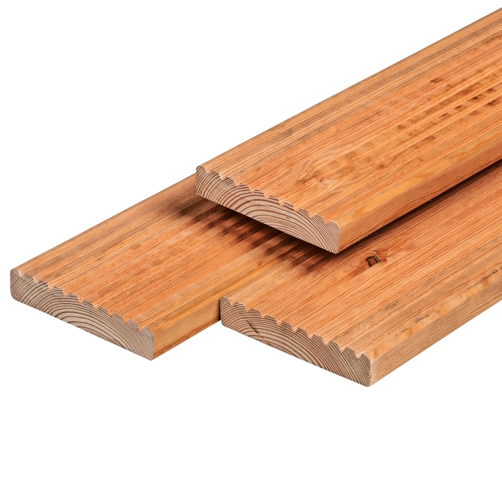 Red Class Wood vlonderplank 2.8x14.5x300cm geschaafd    