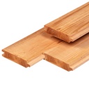 Red Class Wood blokhutprofiel 2.8x14.5x500cm geschaafd werkend: 13.5cm