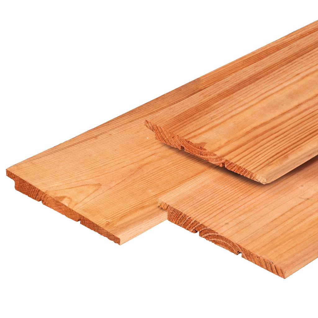 Red Class Wood Zweeds rabat 1.1/2.2x19.5x400cm werkend: 18.0cm   