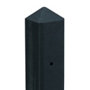 Berton©-paal gecoat, diamantkop 10x10x280cm scherm 150 hoekmodel Geul-serie voor scherm: 150x180  