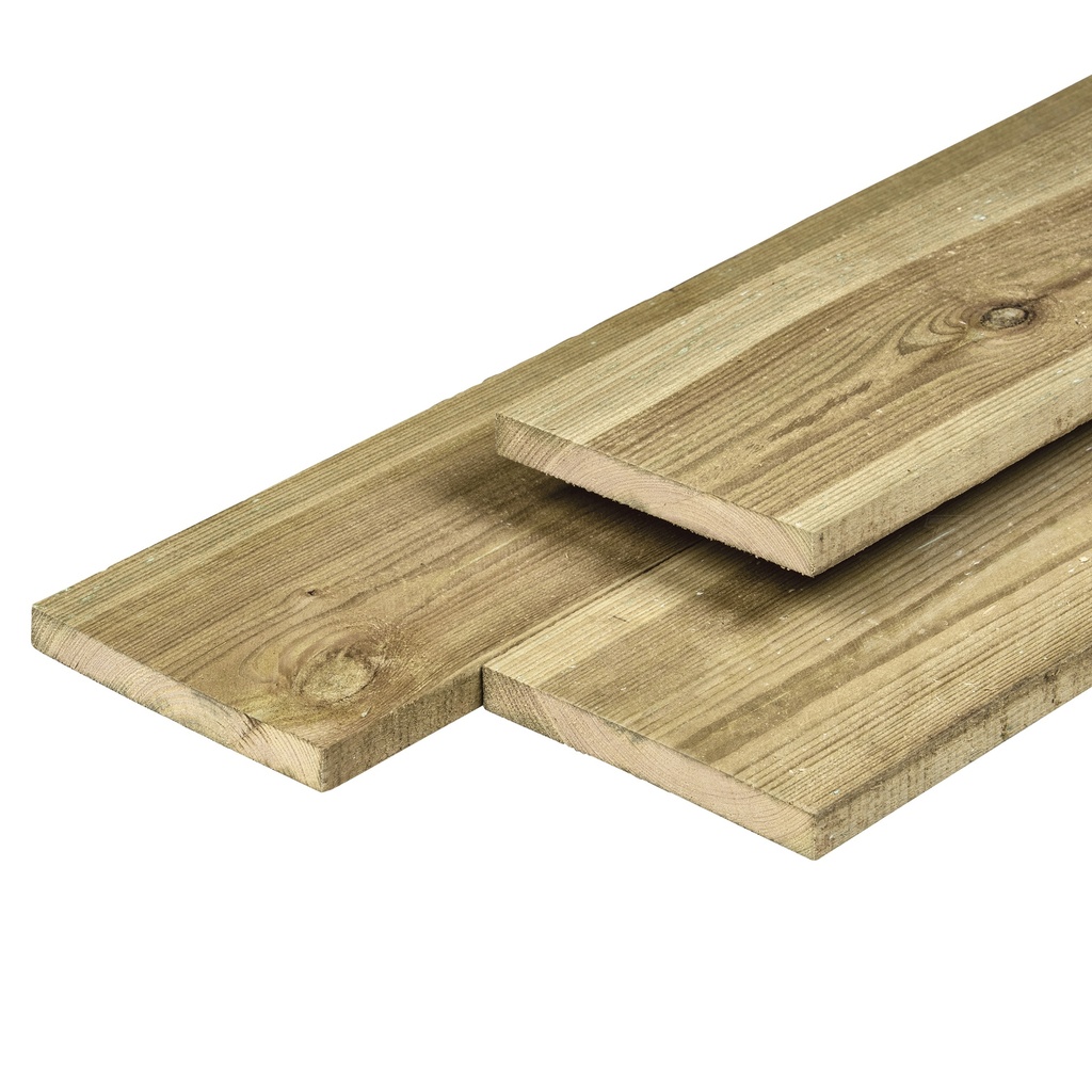 ME grenen tuinplank geïmpregneerd 1.6x14.0x450cm geschaafd    