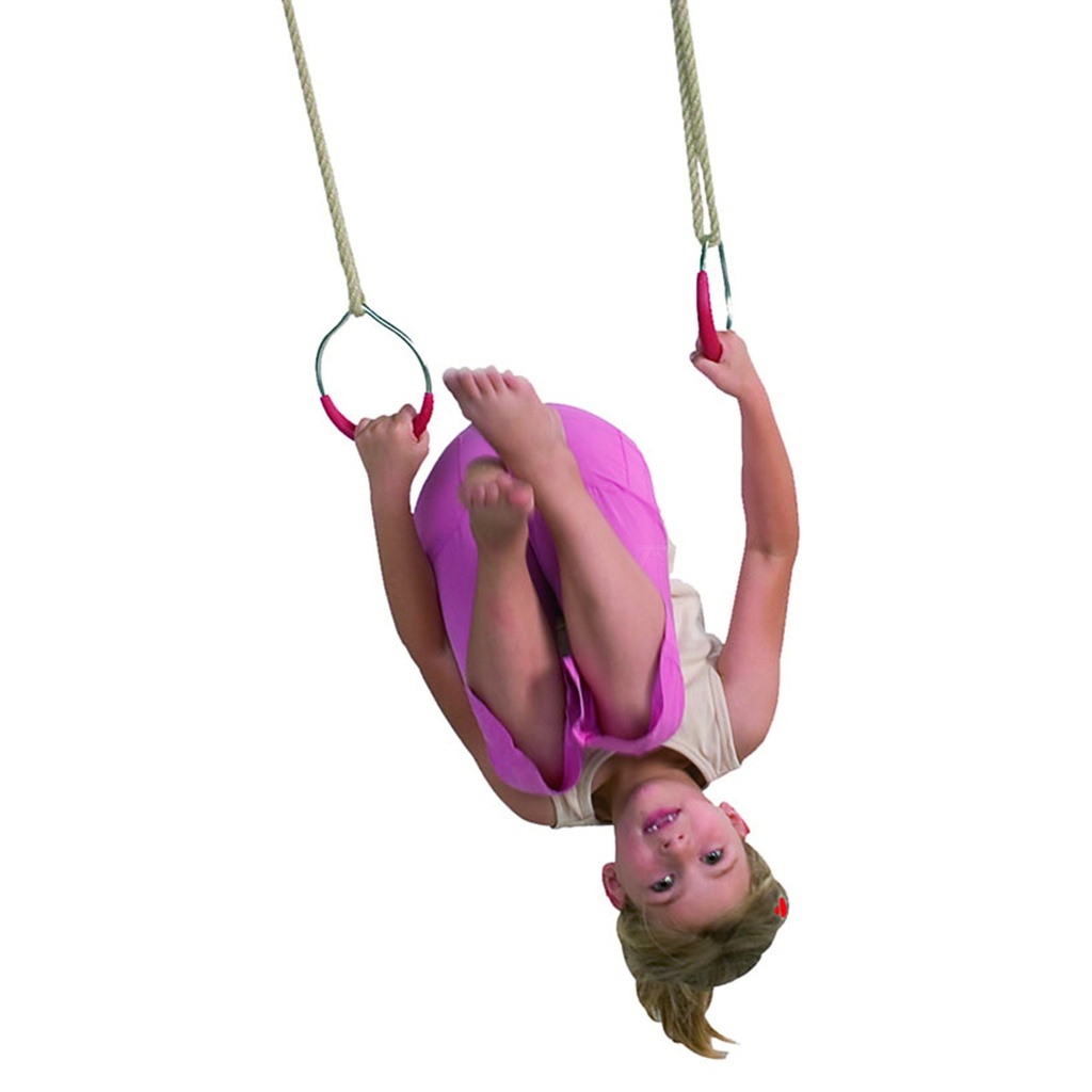 *Speelgarnituur Ringenset, touwlengte 200cm    