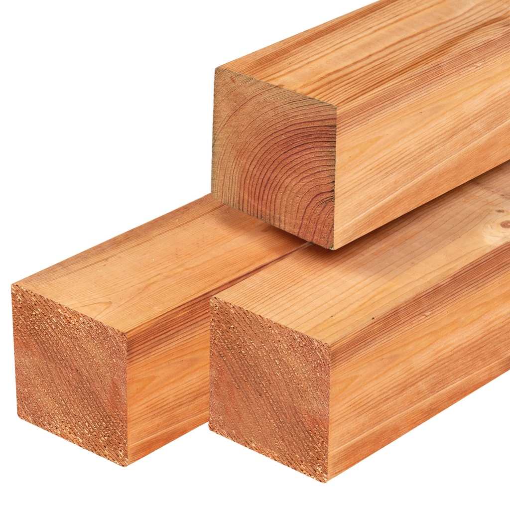 [P006470-36.1240P] Red Class Wood pergolapaal 12.0x12.0x400cm Trio verlijmd
