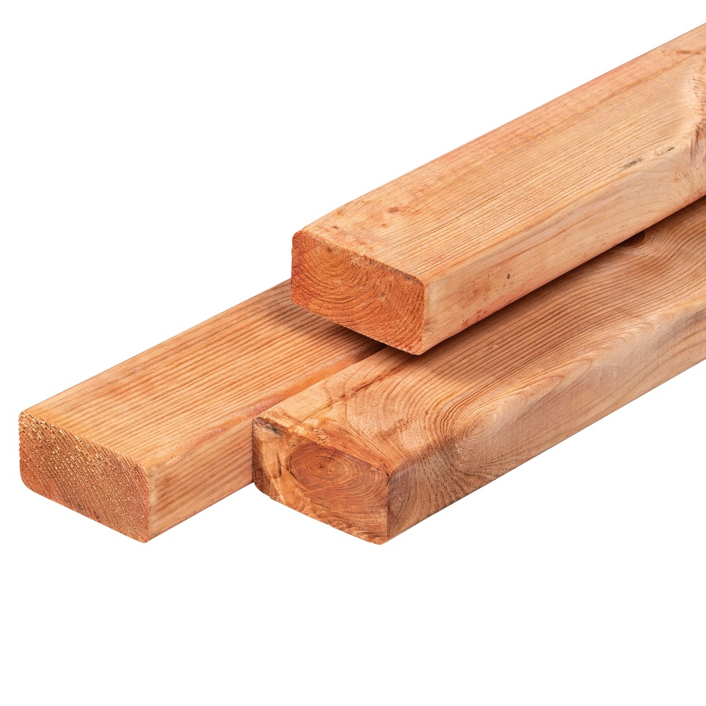 [P006542-36.4930P] Red Class Wood timmerhout 4.5x9.0x300cm    