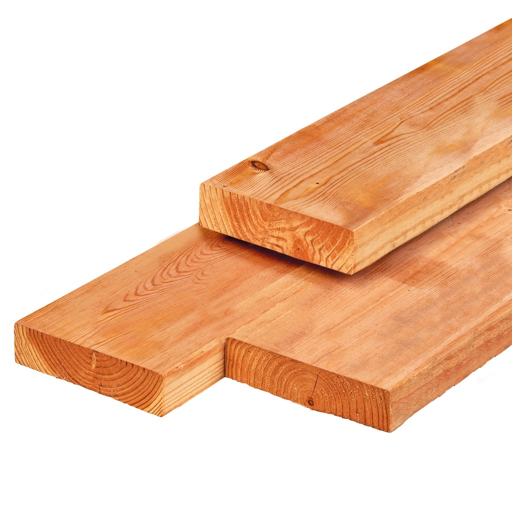 [P006563-36.8001P] Red Class Wood timmerhout 4.5x12.0x330cm