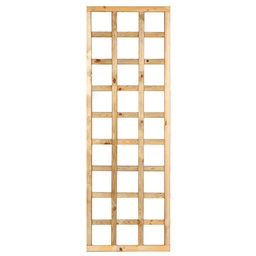 [P018962-15.3600] Trellis, rechte lamellen met lijst H180xB60cm  lamel:  1,3x4,0cm  