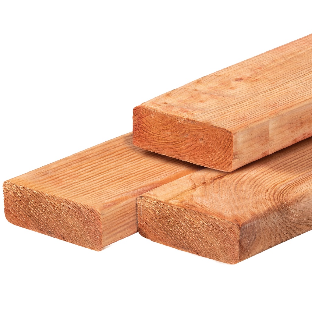 [P006559-36.61950P] Red Class Wood timmerhout 6.5x19.5x500cm