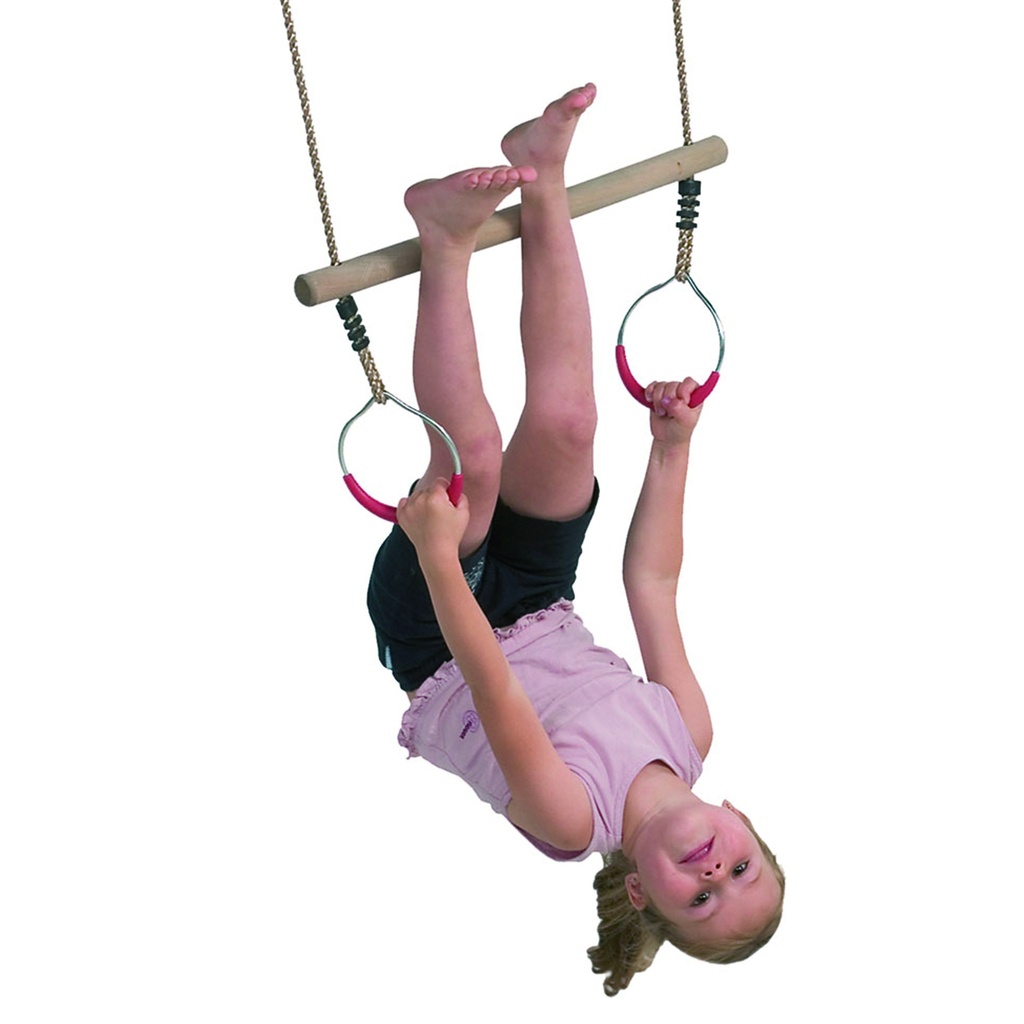 [P019160-32.0013] *Speelgarnituur Ring met trapeze, touwlengte 200cm    